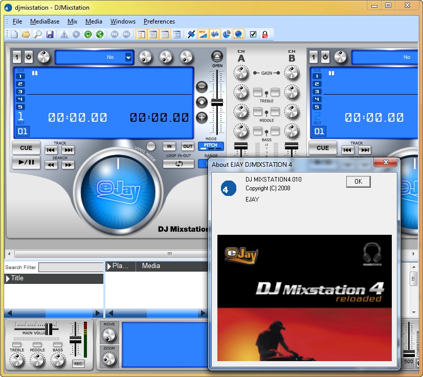 Dj Mix Station 3 for computer installation